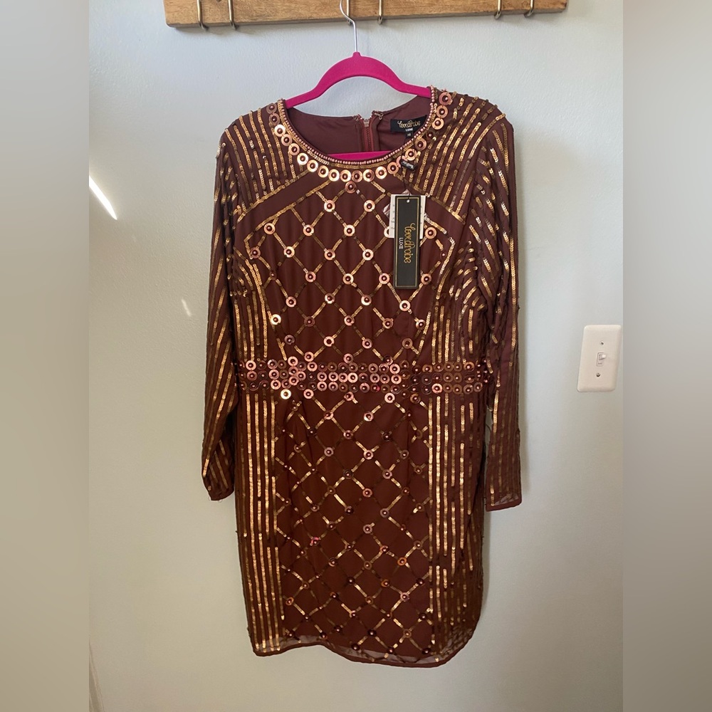 Sequin dress new with tags size 18